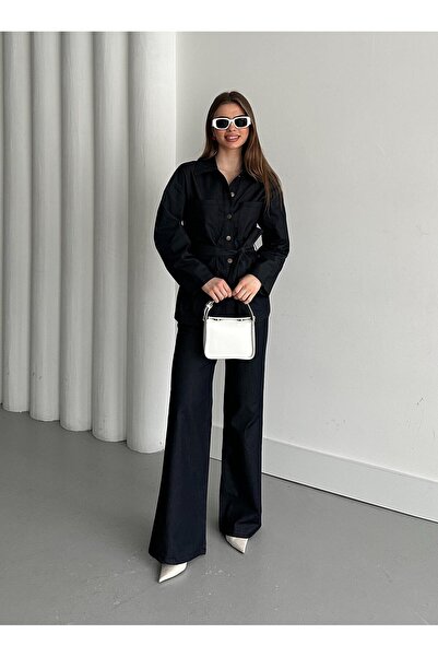 Laluvia Mainz Denim Jacket Pants Set