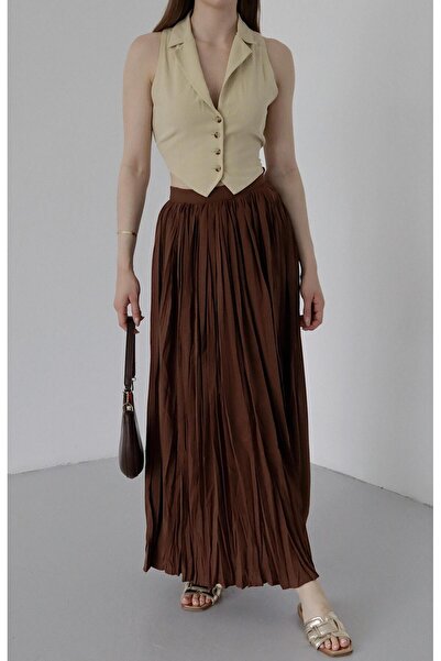 Laluvia Taba színű szoknya