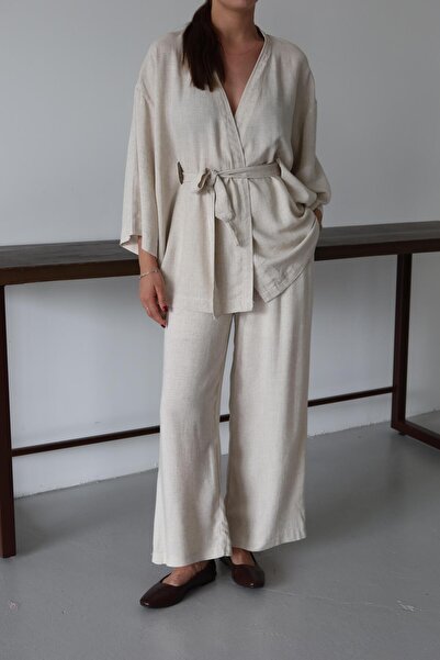 Laluvia Natural Belt Detailed Set