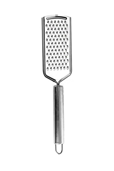 Atlas Mutfak Medium Size Perforated Pizza Tray 32 Cm X 2 Pieces, Double Headed Pizza Roulette and Steel Cheese Grater