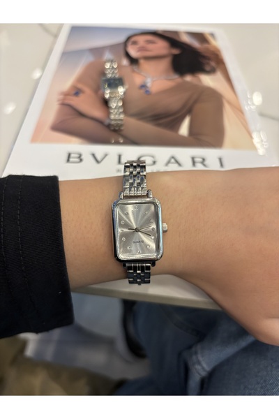 Bluemix Aksesuar ساعة نسائية كاجوال مستطيلة