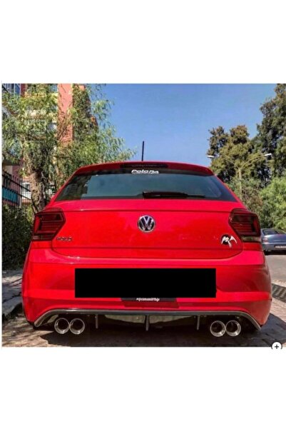 Genel Markalar Vw Volkswagen Polo 2018 Arka Tampon Eki Difizör Astarlı BOYASIZ