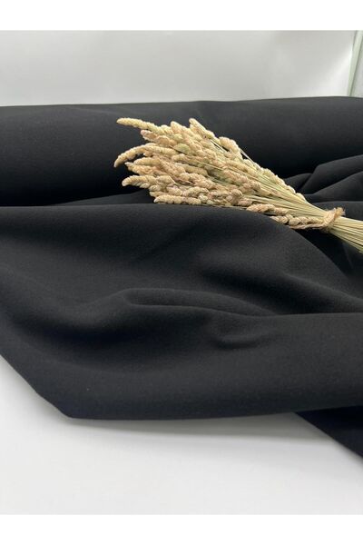 Kumaş Sevdası Black Stamp Fabric (coat, Coat, Overcoat Jacket) (NEW 140CM) 1st Quality No Pilling