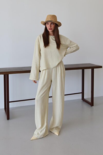 Laluvia Sárga Marisol blúz nadrág szett