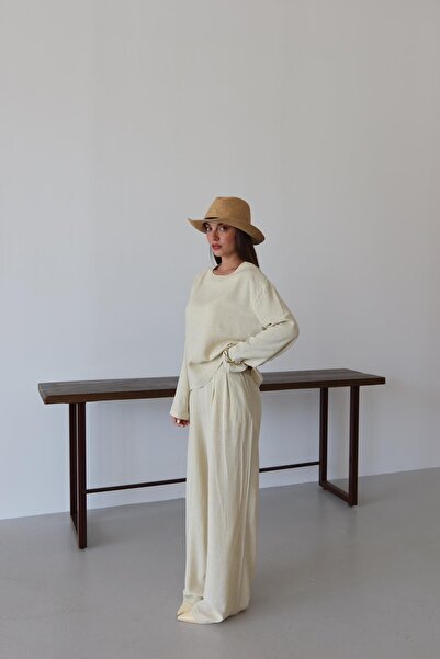 Laluvia Sárga Marisol blúz nadrág szett