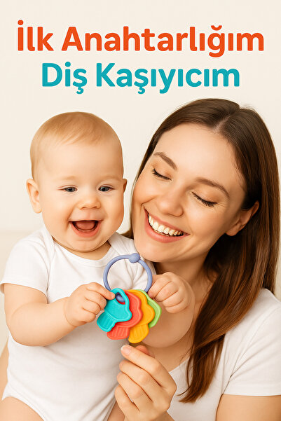 Kiddico Toys Diş Kaşıyıcı - İlk Anahtarlığım