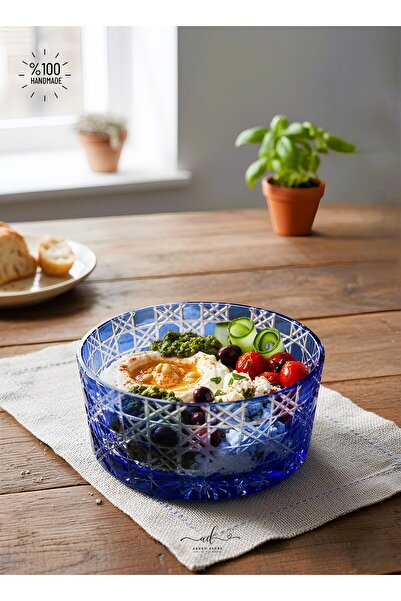 Paşabahçe EL İŞÇİLİĞİ DEKOR KESME KASE 19 CM