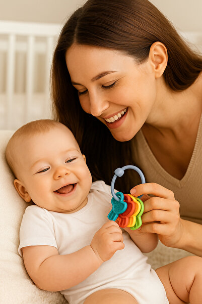 Kiddico Toys Diş Kaşıyıcı - İlk Anahtarlığım