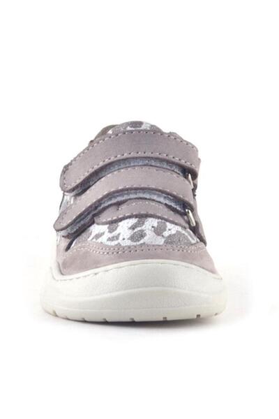 Rakerplus Schaggy Genuine Leather Beige Patterned Baby Sneakers