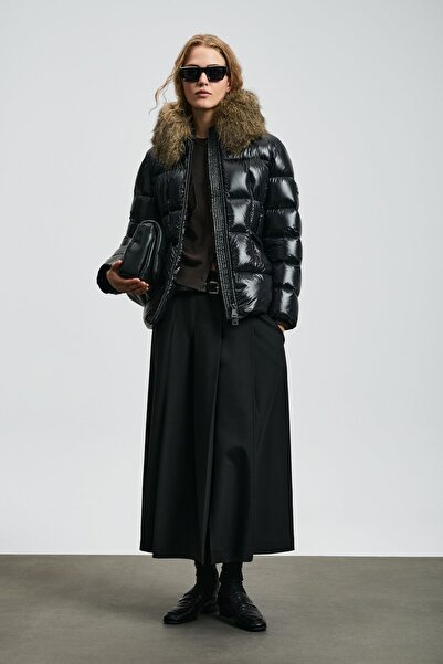 Lufian 122120042 Klemantın Goose down Women's Coat Black