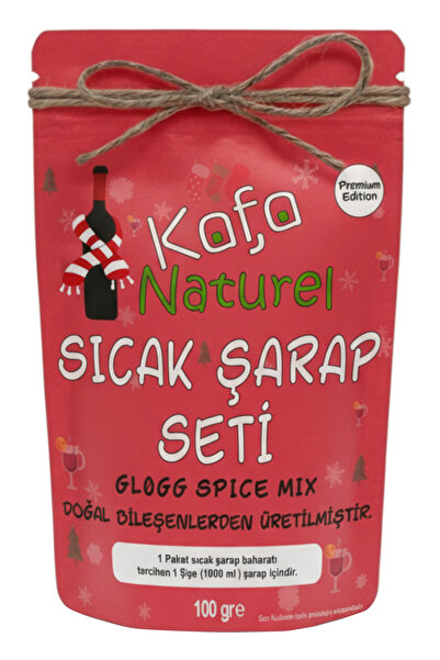 kafa naturel Sıcak Şarap Seti 100 Gr Premium Edition Mulled Wine Set - Glögg- Yılbaşı Seti