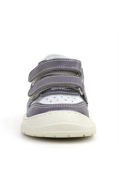 Rakerplus Schaggy Baby Sneakers - Genuine Leather, Platinum Silver