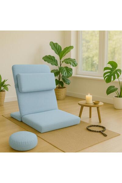 Remege Spor Malzemeleri Додаткова підтримка Подушка для йоги, дихання, медитації Стілець Backjack XL Водо- та плямовідштовхуюча тканина Duck