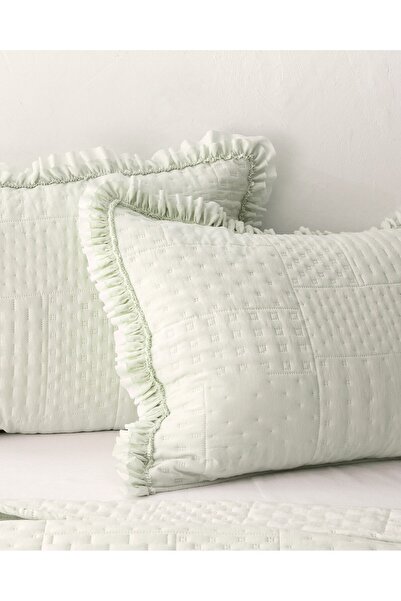 Madame Coco Medus Einzel-Tagesdecke - Mintgrün