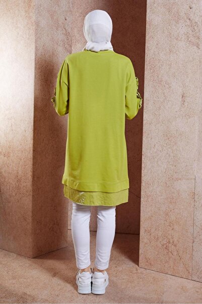 Alvina Tracksuit Tunic - Ruffle Detailed, Model 44572