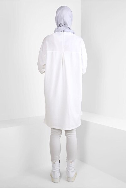 Alvina 44182 Model Stone Printed Tracksuit Tunic