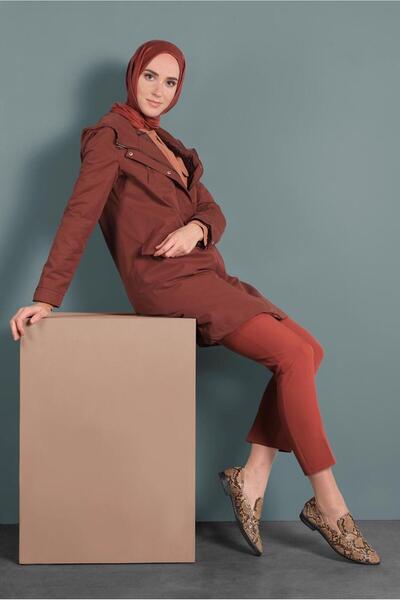 Alvina Бавовняна куртка на блискавці та кнопках 90036