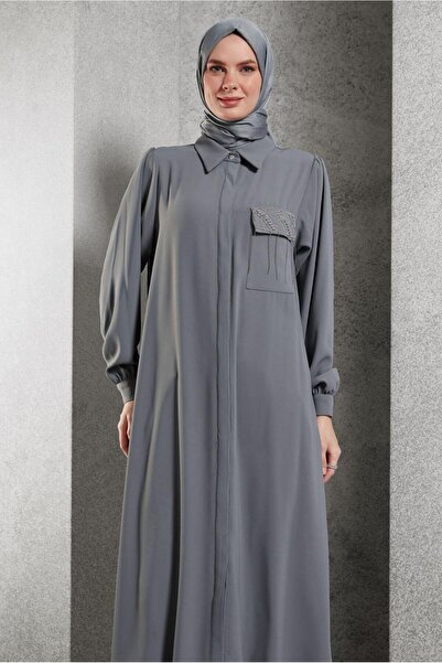 Alvina TAŞ DETAYLI UZUN TUNİK 45159