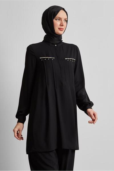 Alvina BONCUK DETAYLI TUNİK 45494