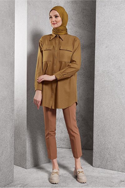 Alvina Shirt Collar Tunic 45069