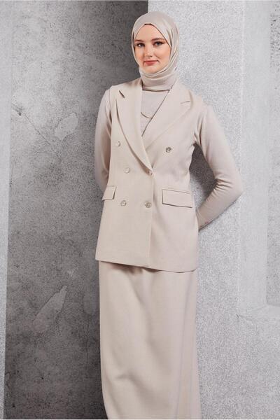 Alvina 45050 Μοντέλο Γιλέκο Φούστα Σετ