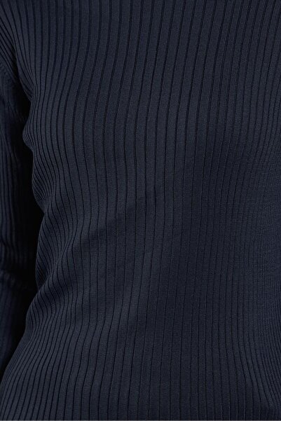 Alvina Knob Detailed Knitwear Sweater 45005