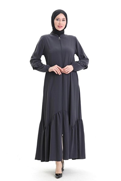 GÖZDE GİYİM UMRELİK BÜZGÜLÜ FERACE