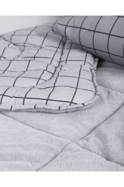 Eyüpoğlu Double Luxury Double-Sided Welsoft Pufidik Silicone Quilt 195X215 + 2 Pillowcases