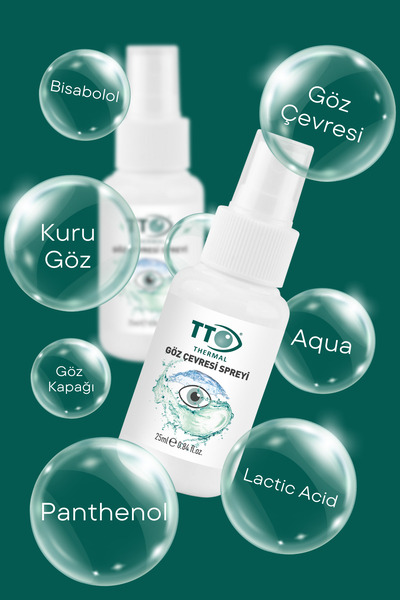 TTO Göz Çevresi Spreyi Nemlendirici 25 ml Thermal Tüm Ciltler