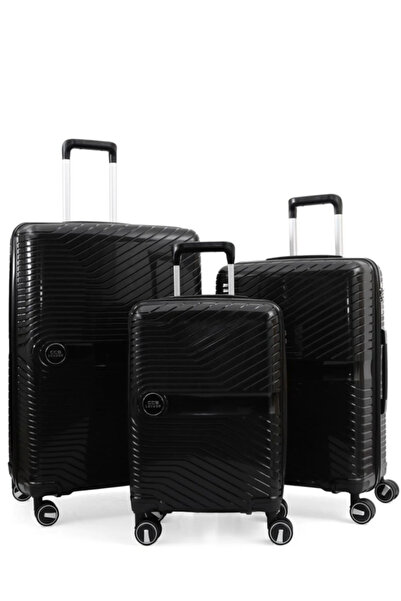 ÇÇS 5239 Polipropilen 3 lü Valiz Setiii