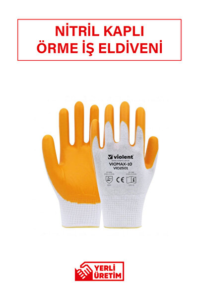 Genel Markalar Viomax Nitril Örme İş Eldiveni No:10
