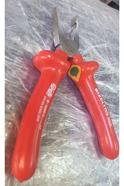 İzeltaş 1000V izoleli kombine pense 200mm (3 izoleli,eski tip)