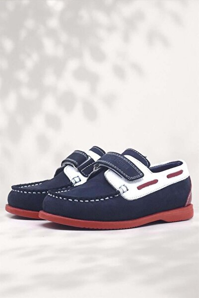 Rakerplus Simurg Hakiki Шкіряні сині спортивні черевики для хлопчиків