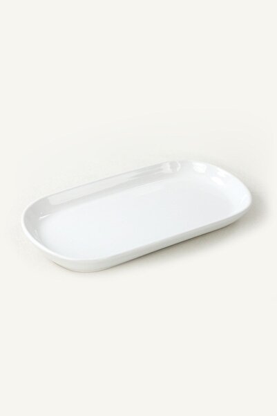 Keramika White Noyan Boat Plate 28 cm 2 Pieces