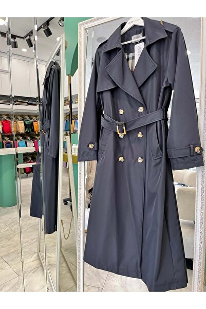 MERAM BUTİK MRM TRENÇKOT SPOR TARZ 4049 - LACİVERT - XXL