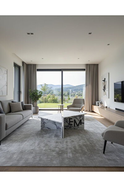 ESİLA MARBLE Mermer calacatta viola orta sehpa