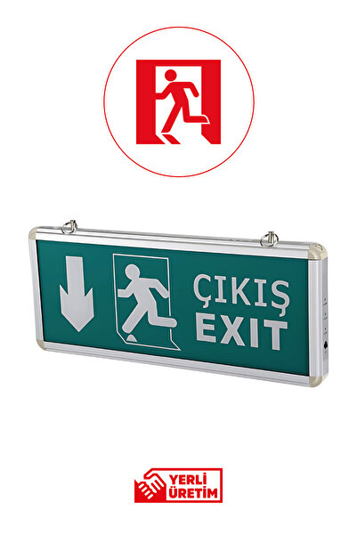 Cata ACİL ÇIKIŞ LEVHASI ŞARJLI LEDLİ YÖN BELİRTİCİ32