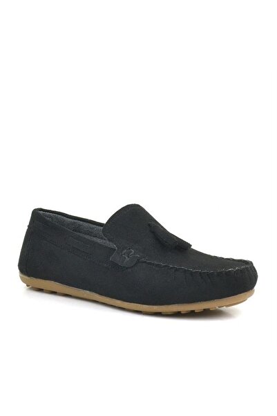 Rakerplus Black Suede Boys' Loafers