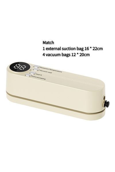 Choice آلة تغليف الطعام المحمولة الأوتوماتيكية بالكامل، طراز 2025، لاسلكية صغيرة، مزودة بمنفذ USB