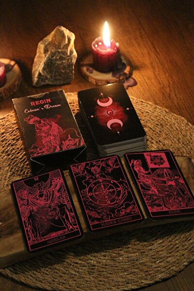 Paganca Colmans Pembe Cadı Tarot Destesi - 78 Kart