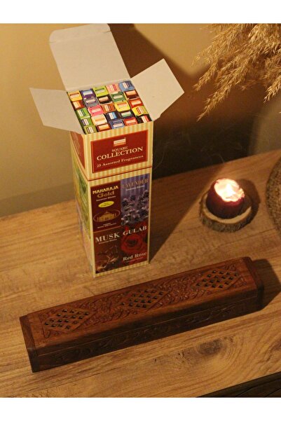 Genel Markalar Ağaç Tabut Tütsülük ve 25 Farklı Koku Tütsü