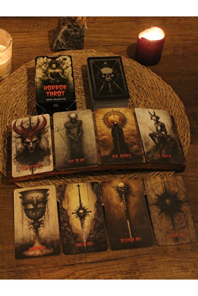 Genel Markalar Horror Tarot Destesi - 78 Kart