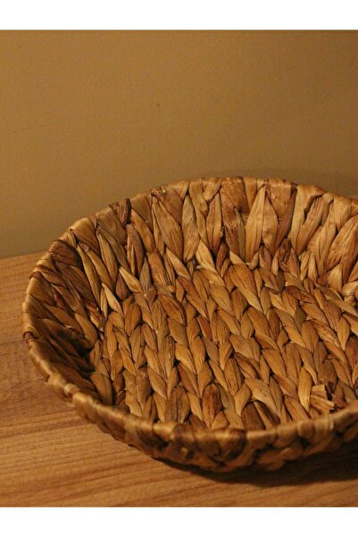Paganca Wicker Water Hyacinth Bread Basket Round