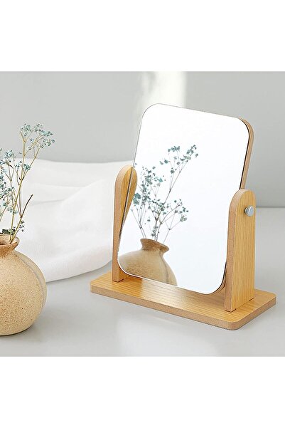 Arabest Mirror Simple Make-up Mirror Rotary Desktop Mirror Desktop Make-up Mirror Portable Folding Mirror Ho