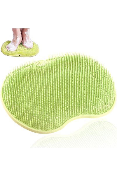 Arabest Foot Brush, Foot Wash Mat with Suction Cup, Exfoliating, Foot Wash Mat, Soft Silicone Brush, Promote