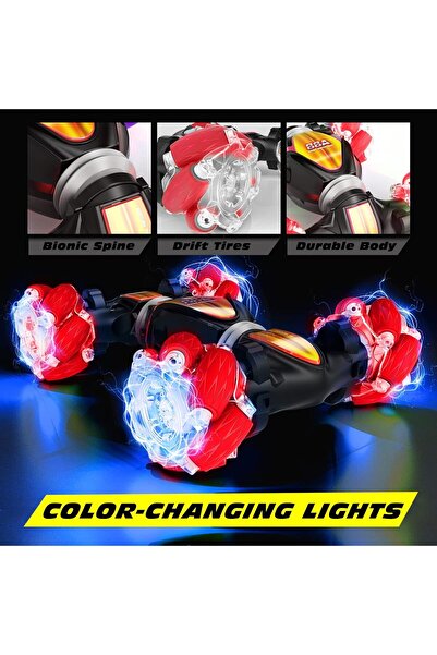 fulina RC Car Remote Control Car for Kids Adults,1:20 Scale 4WD Gesture Sensor Remote Control Crawler,2.4 G