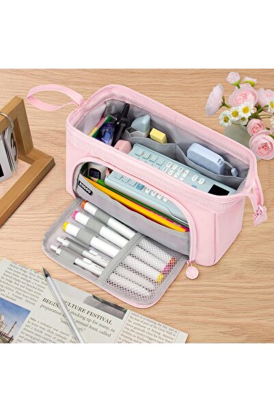 fulina Large Capacity Pencil Case Big Pencil Pouch Special Aesthetic School Pen Bag for Girls Teen nurse Ad