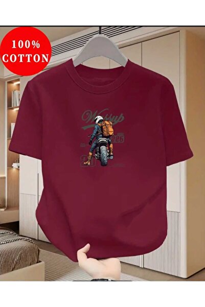 ORVIO Group ‏Motosiklet tasarımlı tişört