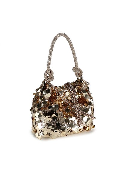 Guess Geantă de mână mini Holiday Shine 16 cm