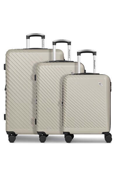 Check.In Set valize Paradise 2.0 cu 4 roți, 3 piese, cu pliuri extensibile